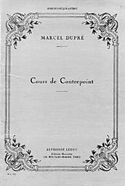 Cours de contrepoint